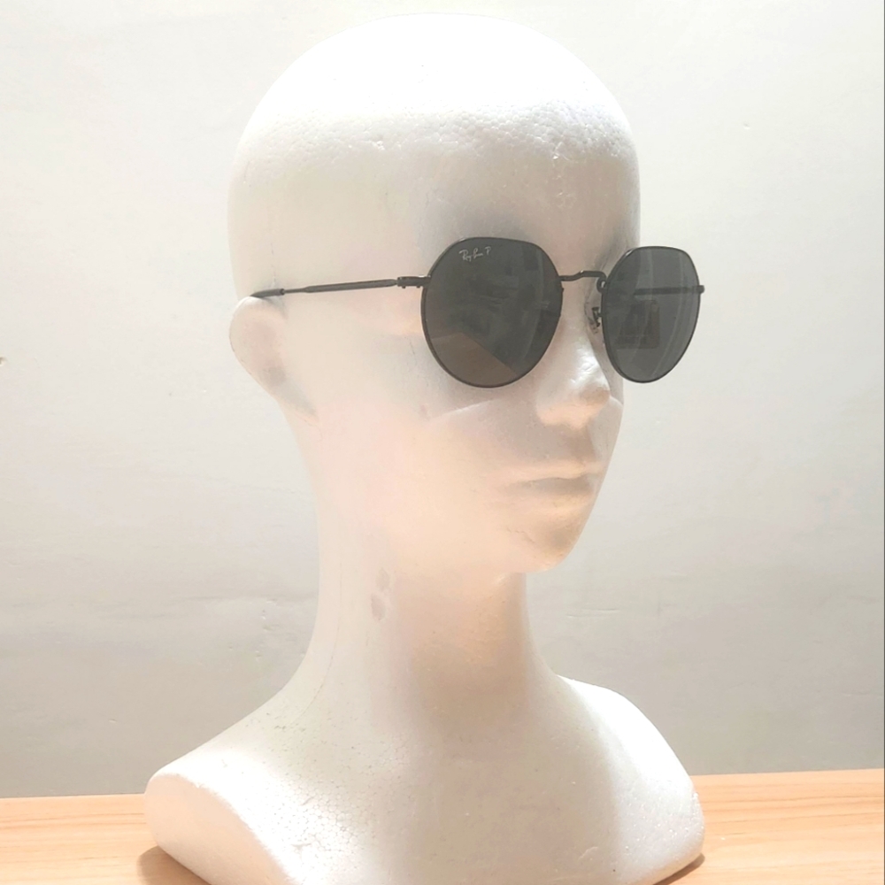 Ray-Ban RB3565 JACK polarized black lens  material glass for wmn's . NO CASE